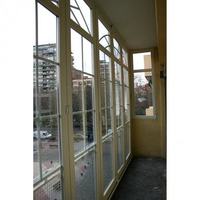 Estrutura seis hojas plegables Aluminio Lacado blanco rpt