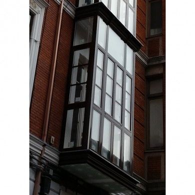 Mirador Aluminio Lacado ral 8017 rpt