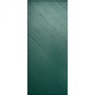 Puerta Ciega con Lama en espiga de Aluminio Lacado especial